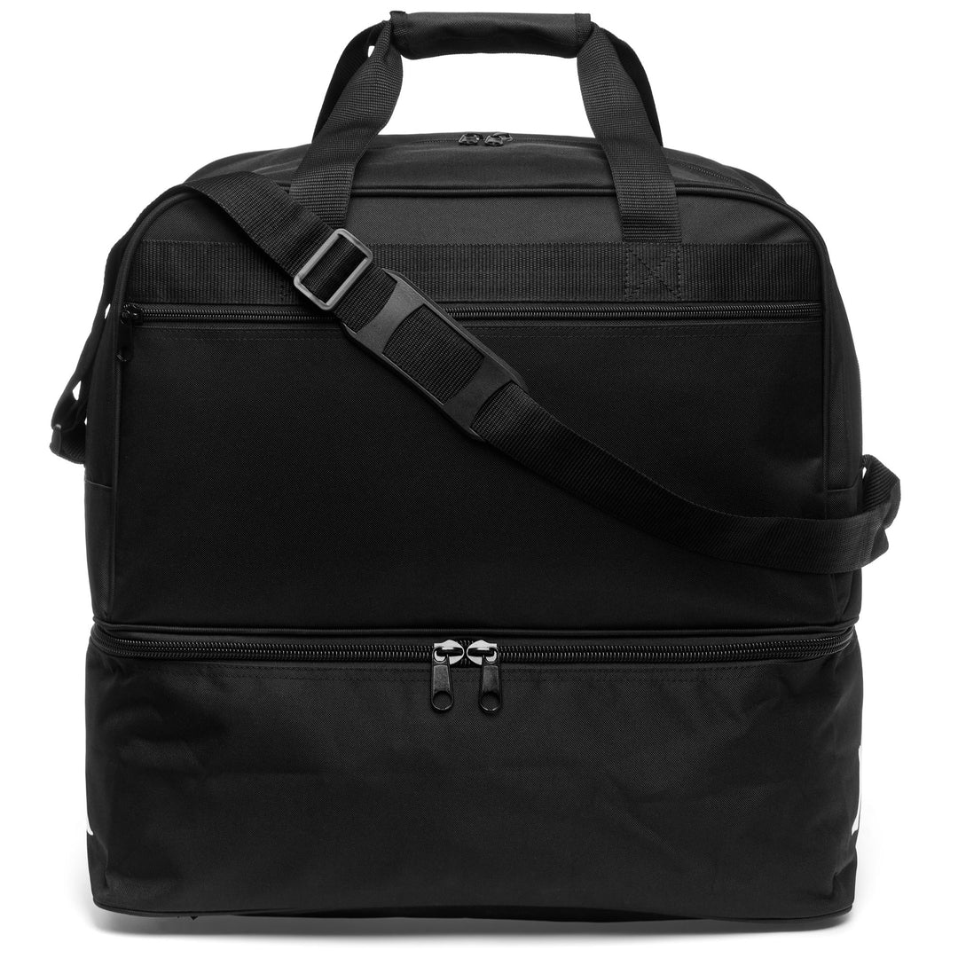 Black Unisex Hard Base Duffle Bag for Sports and Travel 01