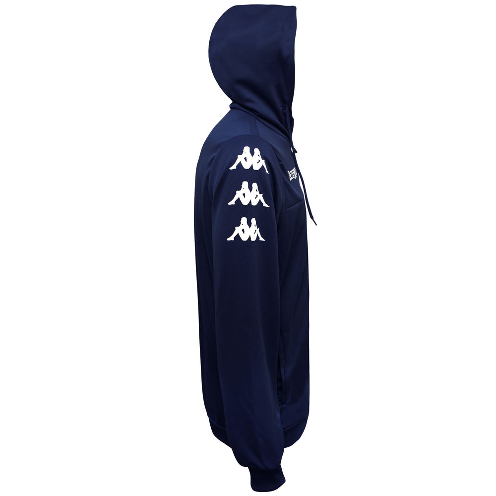 Marine Blue Men's Football Fleece Jacket. 02