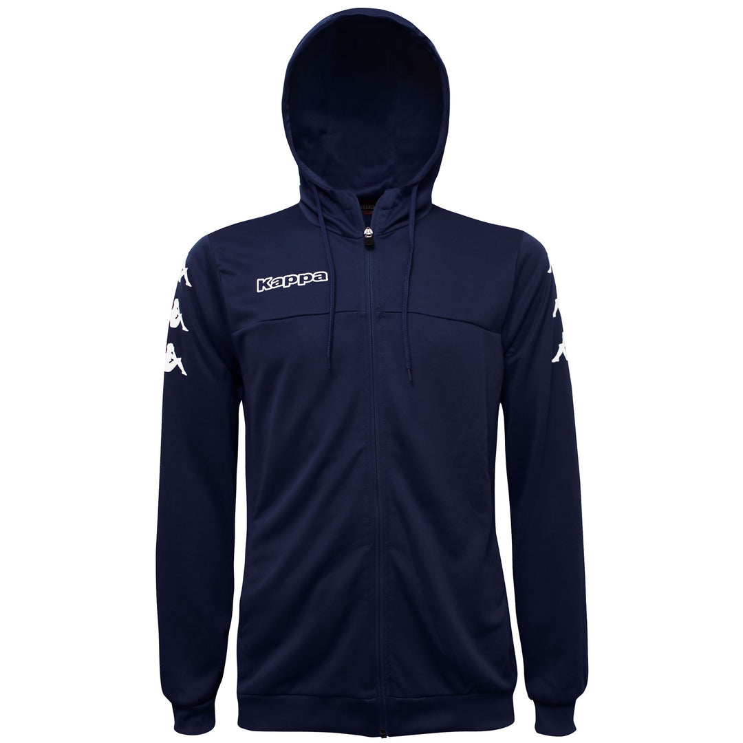 Marine Blue Men's Football Fleece Jacket. 01