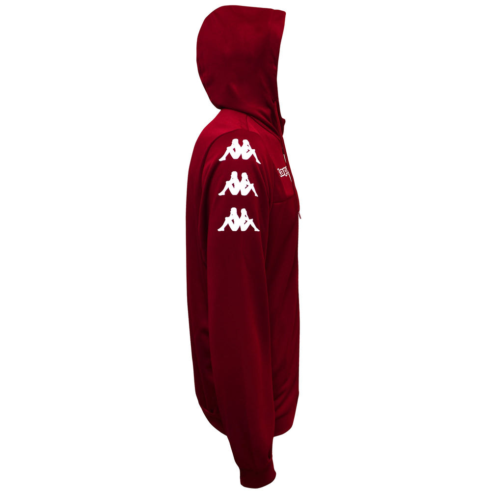 Granata Red Men's Football Fleece Jacket. 02