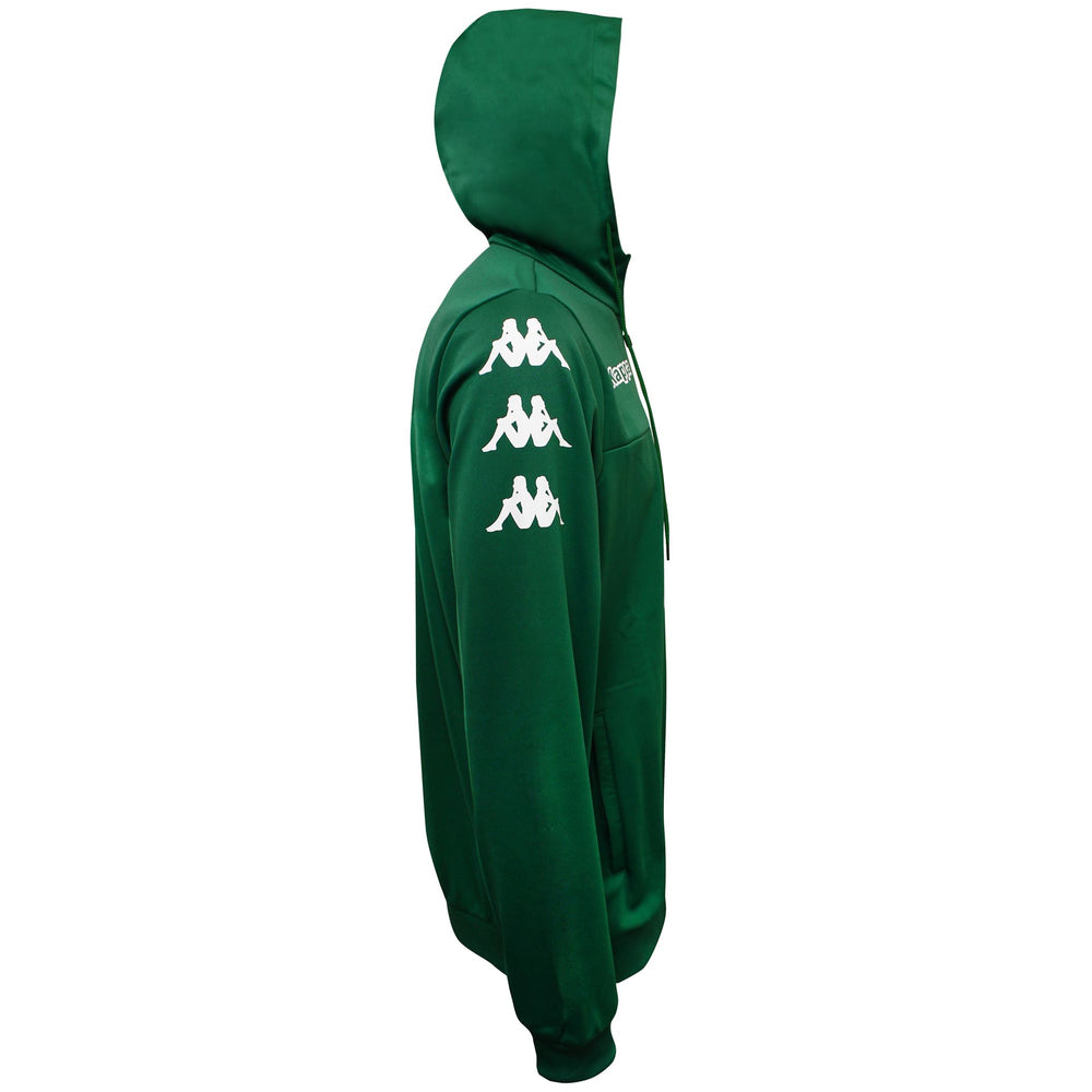 Green Men's Football Fleece Jacket. 02