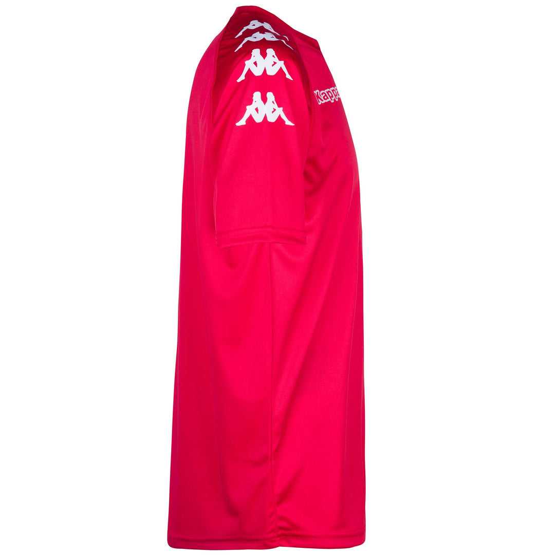 Maglia da allenamento calcio da uomo rosso vestibilità regular main