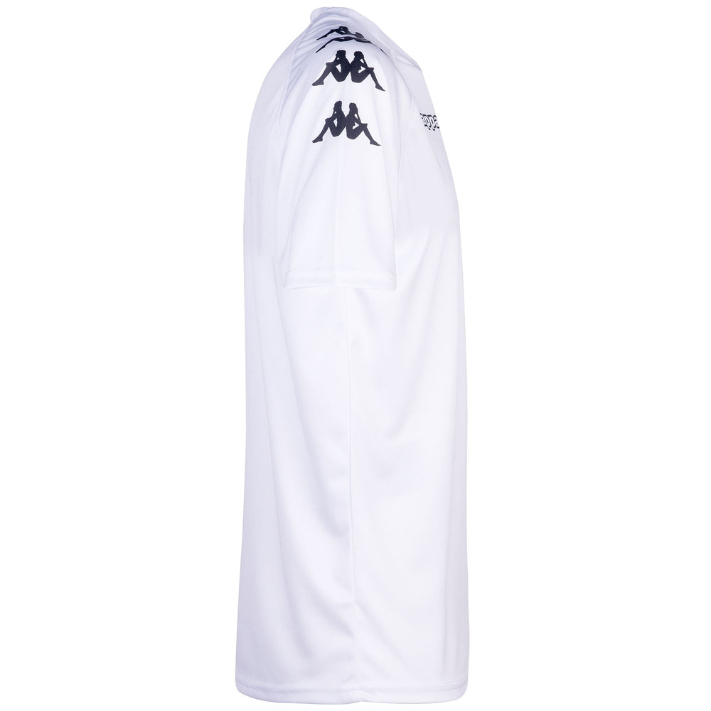 Maillot de football blanc pour homme, coupe classique, en polyester 02