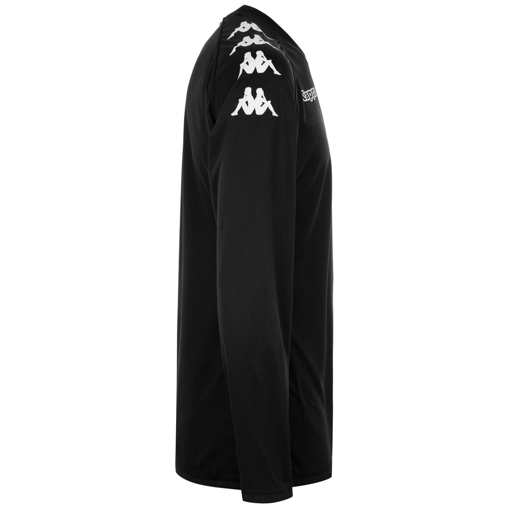 Black Men's Football Jersey with Omini Banda 02