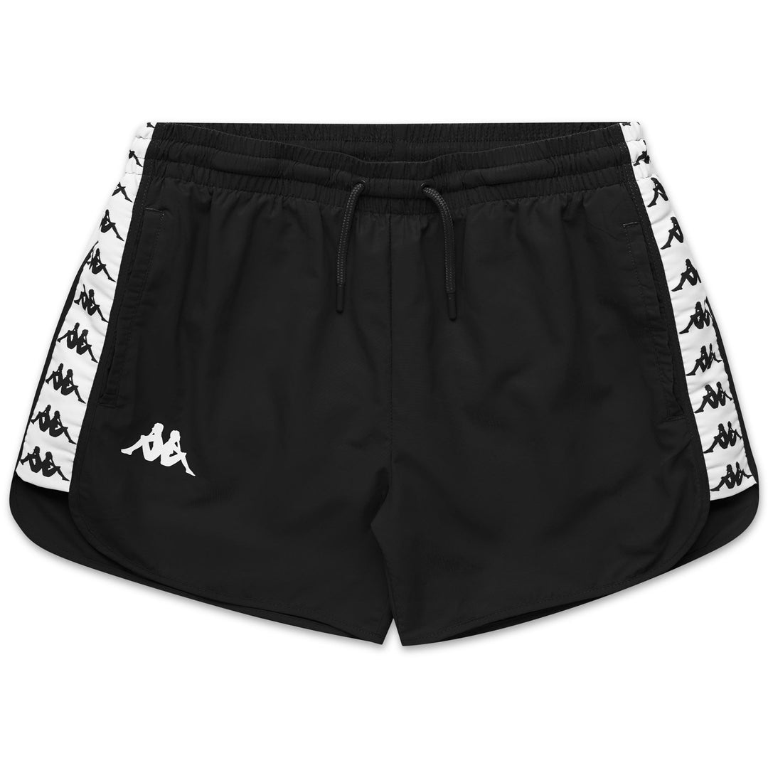 Bañador deportivo de corte regular para hombre color negro de nailon main