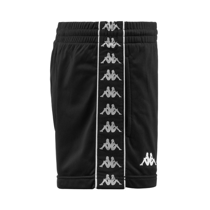Shorts Woman 222 BANDA   LADYTREAD Sport  Shorts BLACK Dressed Front (jpg Rgb)	