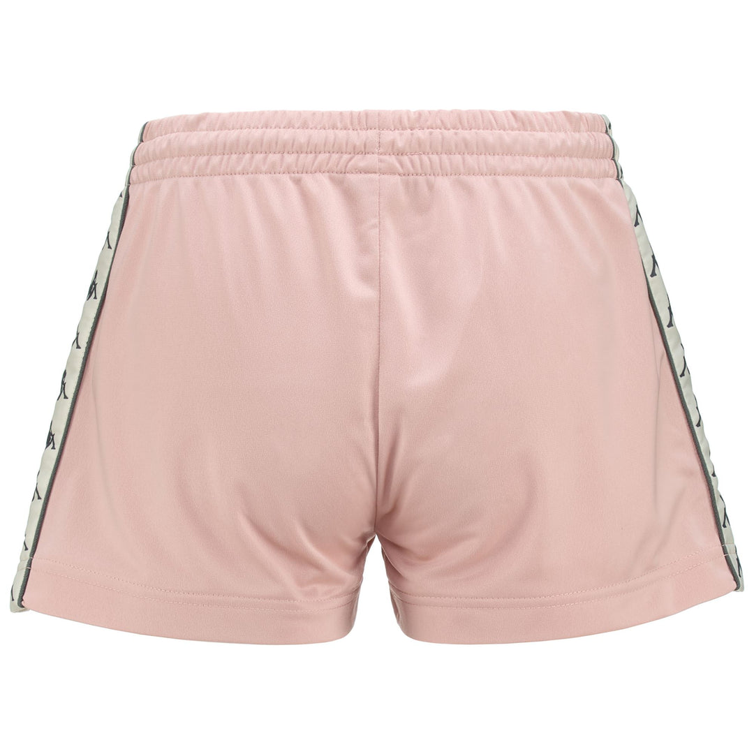 Shorts Woman 222 BANDA   LADYTREAD Sport  Shorts PINK BLUSH-BEIGE-GREY Dressed Side (jpg Rgb)		