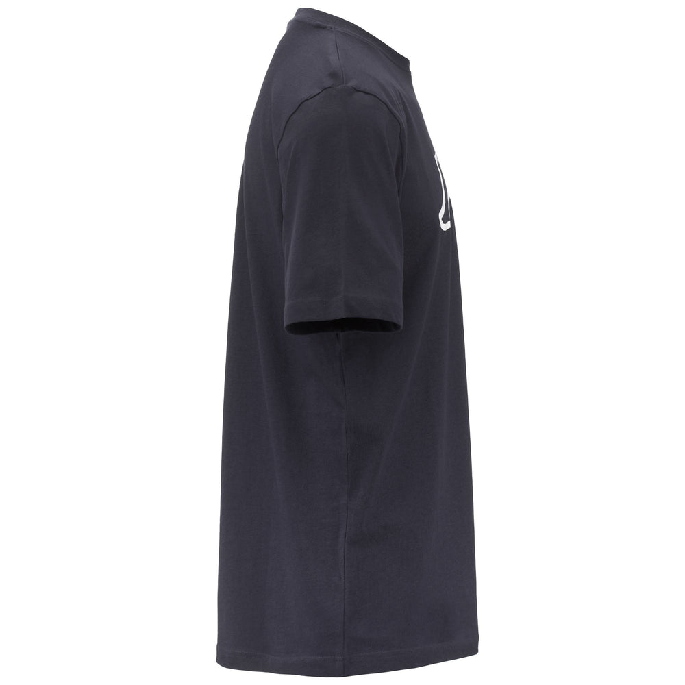 Dark Grey Men's Cotton T-Shirt with Logo 02