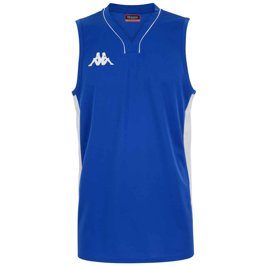 Nautic Blue Men's Basketball Tank. 01