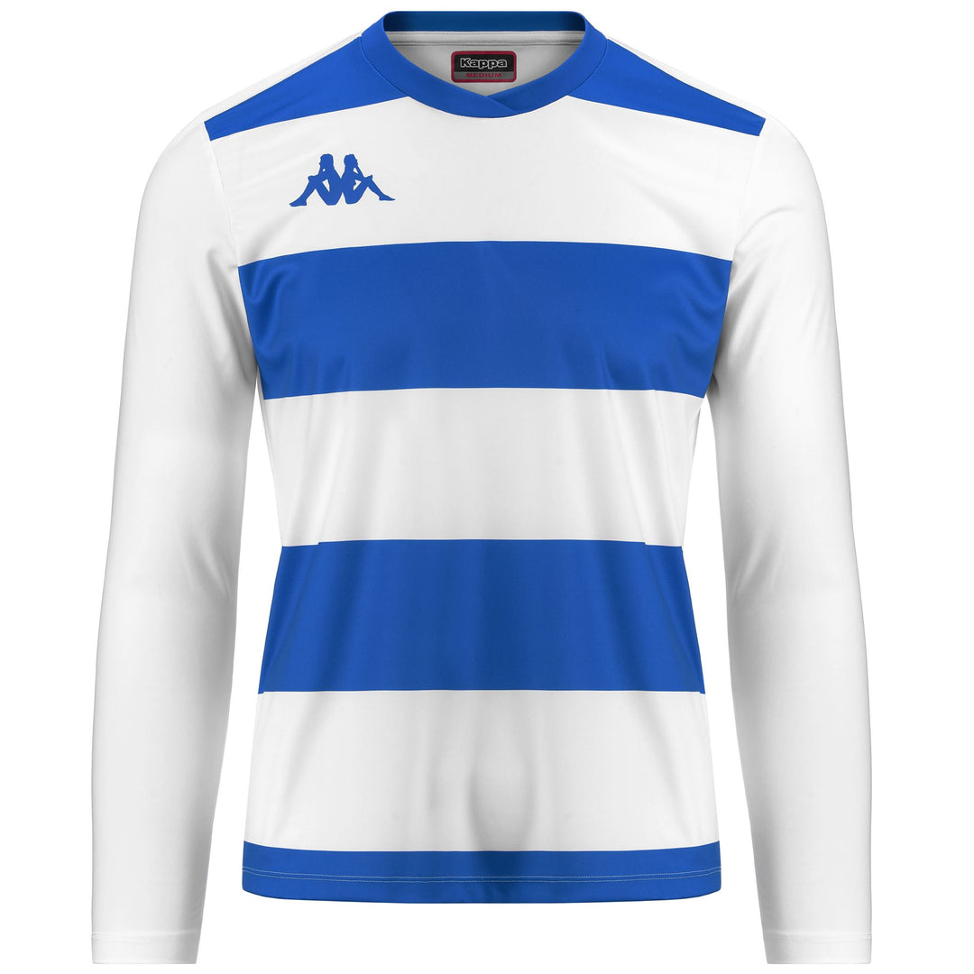Maillot de football blanc pour homme, coupe classique, en tissu interlock 01
