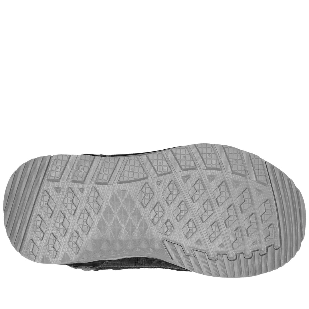 Black and Grey Kid's Walking Laced Ankle Boots main
