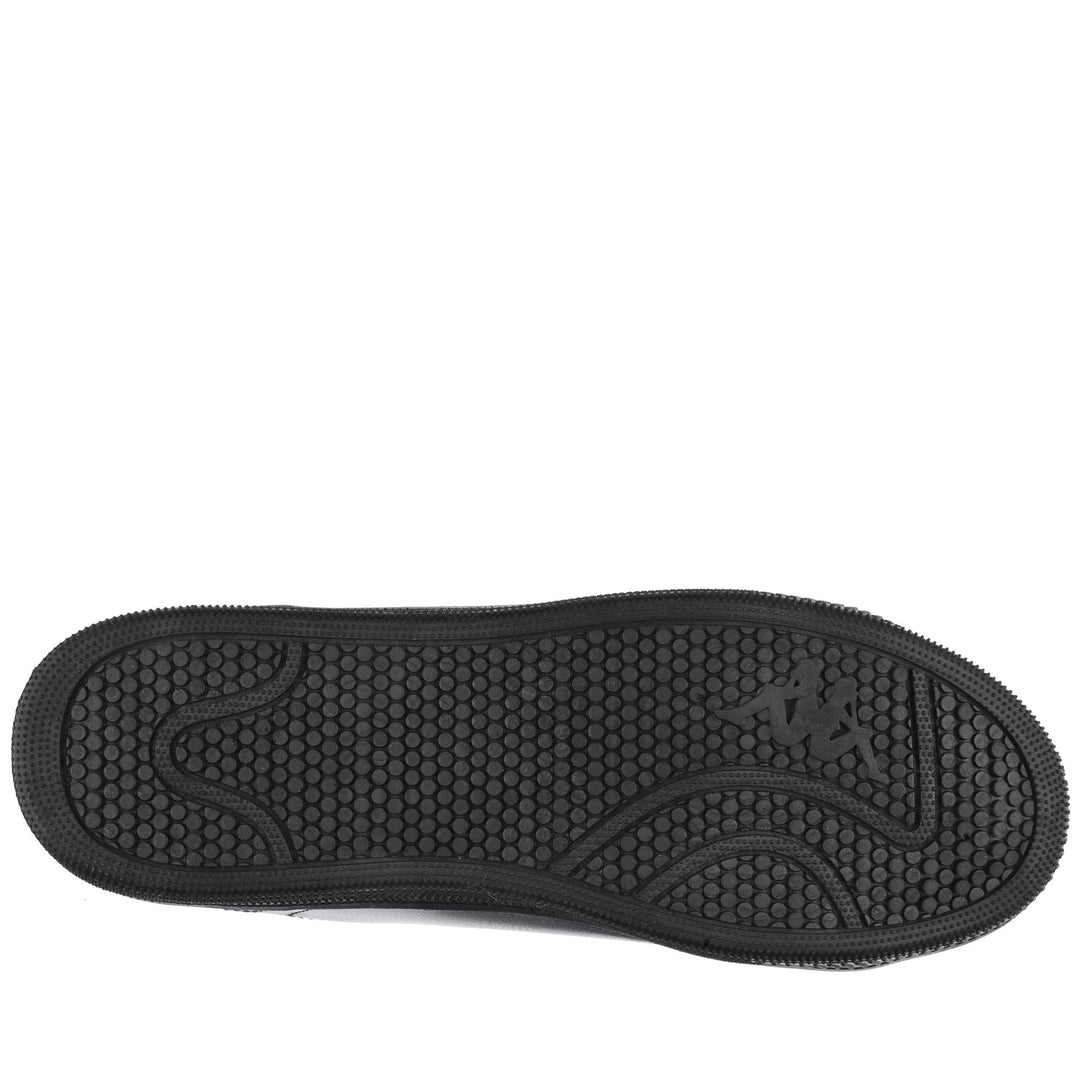 Sneakers Unisex LOGO  GALTER 5 Low Cut BLACK Dressed Front (jpg Rgb)	