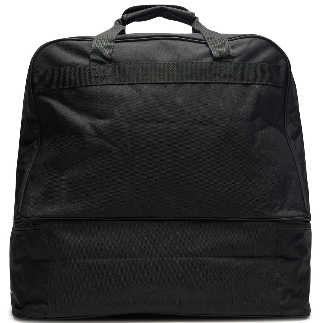 Black Unisex Football Duffle with Hard Base. main