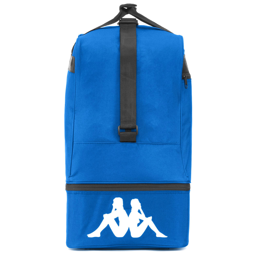 Royal blue Unisex Football Duffle Bag with Hard Base. 02