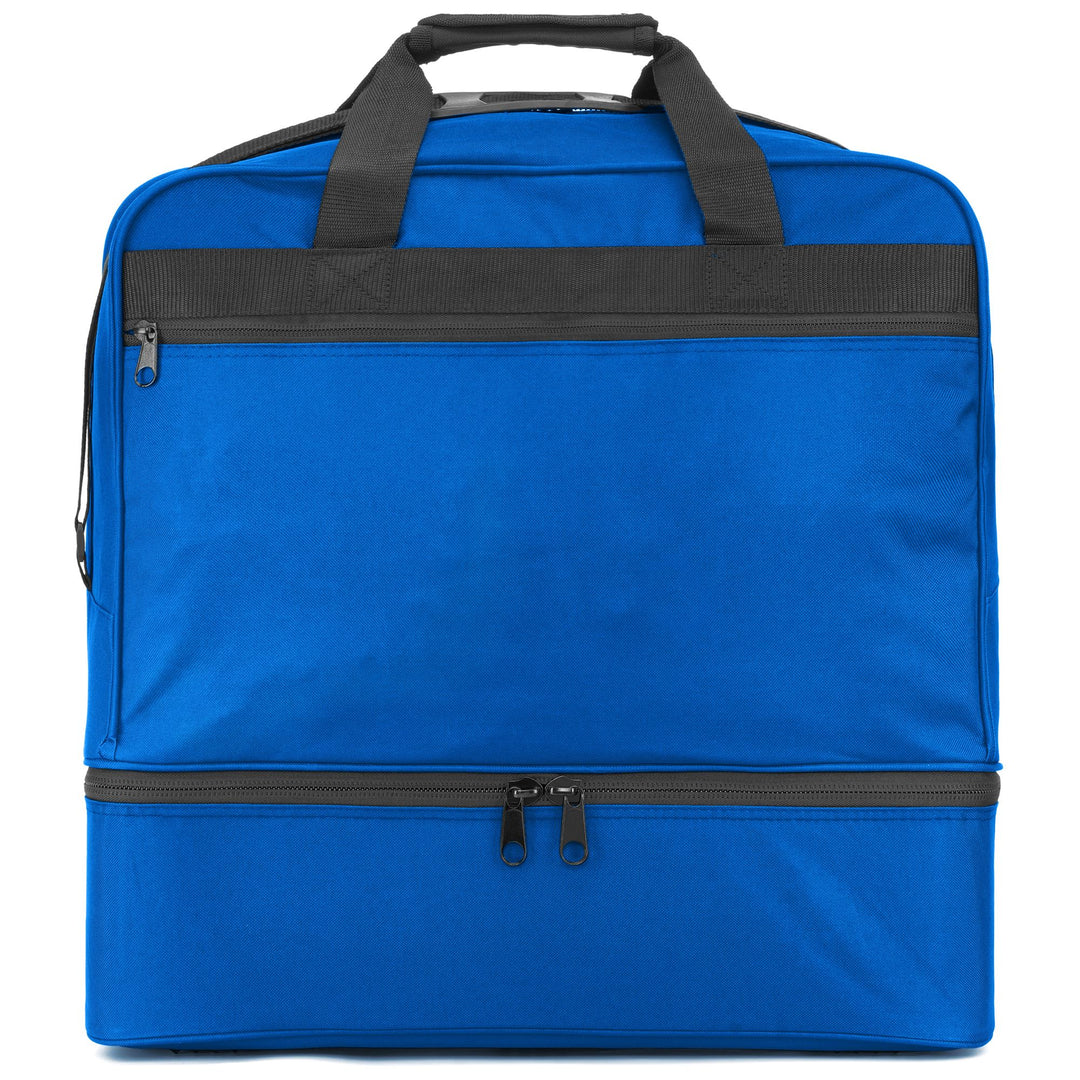 Royal blue Unisex Football Duffle Bag with Hard Base. 01