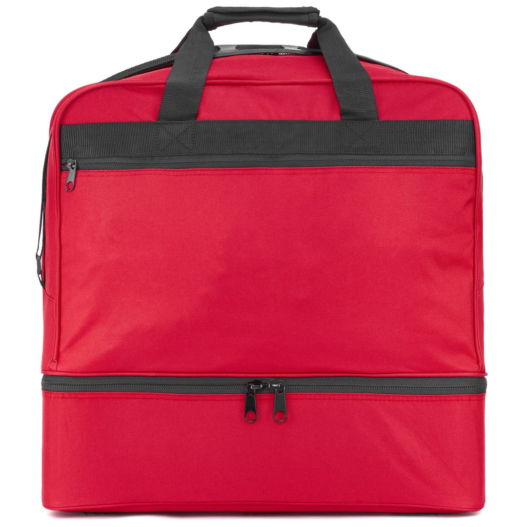 Chinese Red Unisex Football Duffle Bag. 01