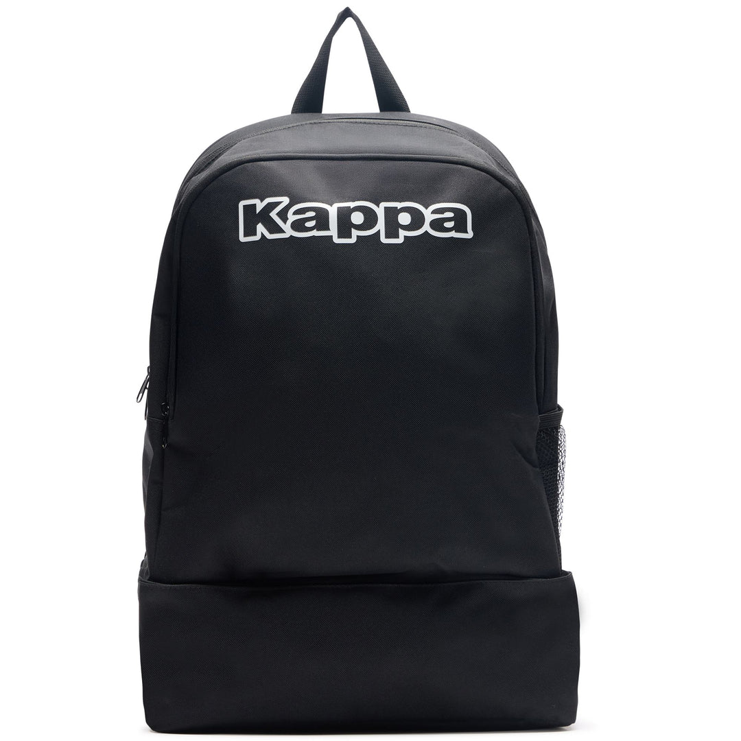 Black Unisex Football Backpack with Polyester Padding 01