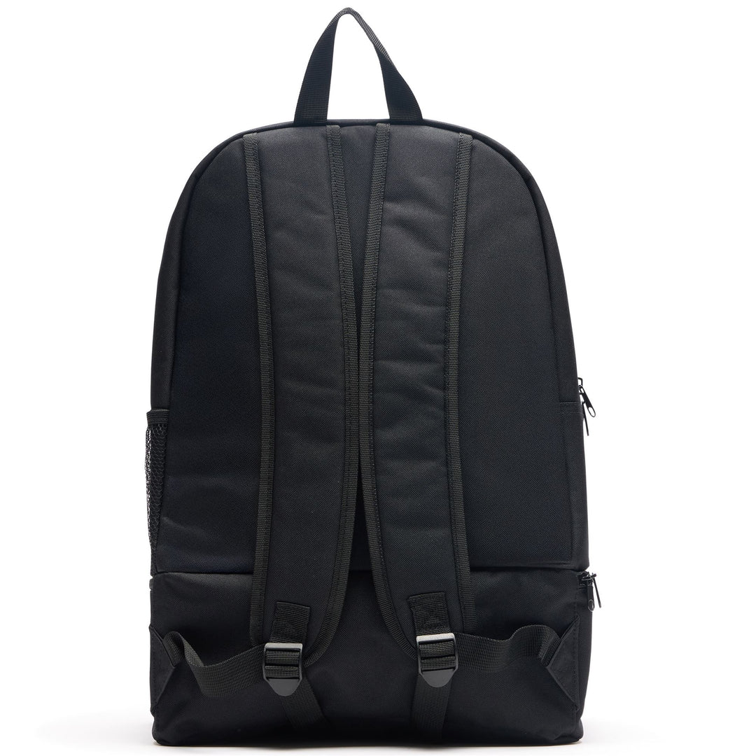 Black Unisex Football Backpack with Polyester Padding main