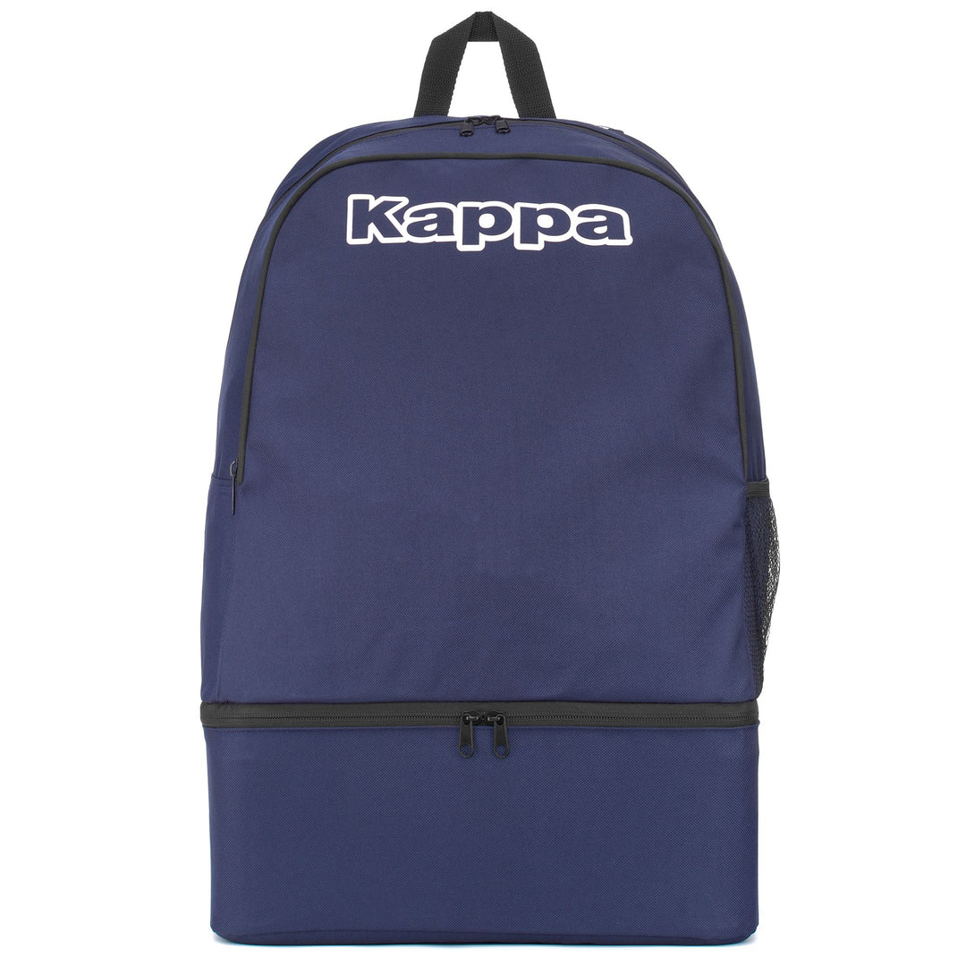 Marine blue Unisex Kappa Football Backpack with Zipper Pockets 01