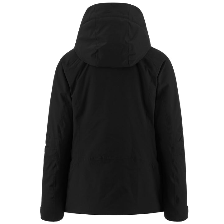Jackets Woman 6CENTO 610 Mid BLACK Dressed Side (jpg Rgb)		