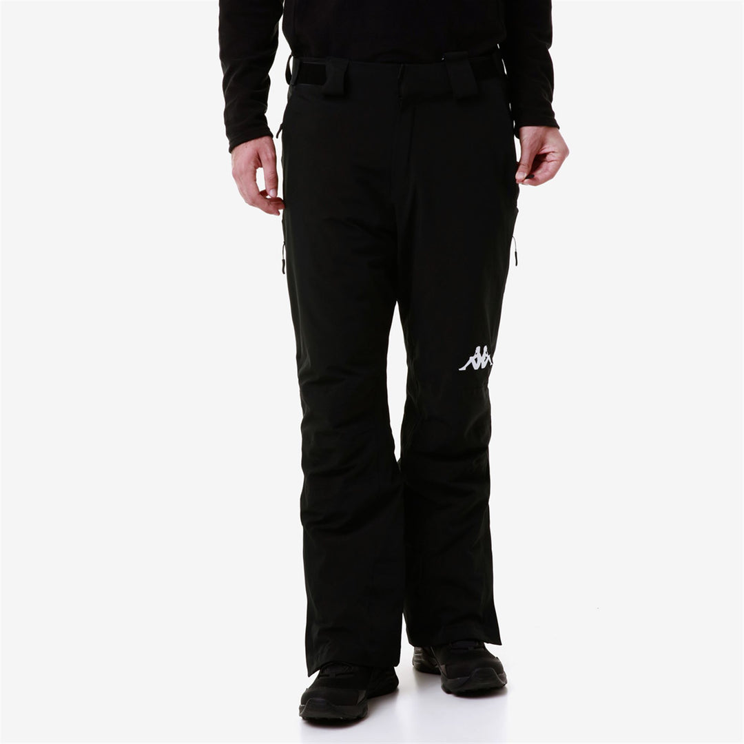 Pants Man 6CENTO 664 Sport Trousers BLACK Detail (jpg Rgb)			