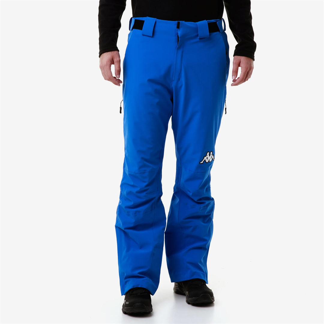 Pants Man 6CENTO 664 Sport Trousers BLUE PRINCESS-BLACK Detail (jpg Rgb)			