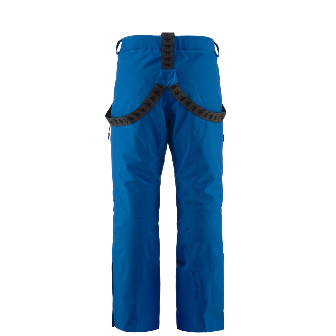 Pants Man 6CENTO 664 Sport Trousers BLUE PRINCESS-BLACK Dressed Side (jpg Rgb)		