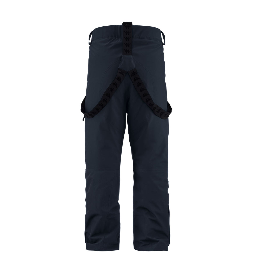 Pants Man 6CENTO 664 Sport Trousers BLUE DK- BLACK Dressed Side (jpg Rgb)		