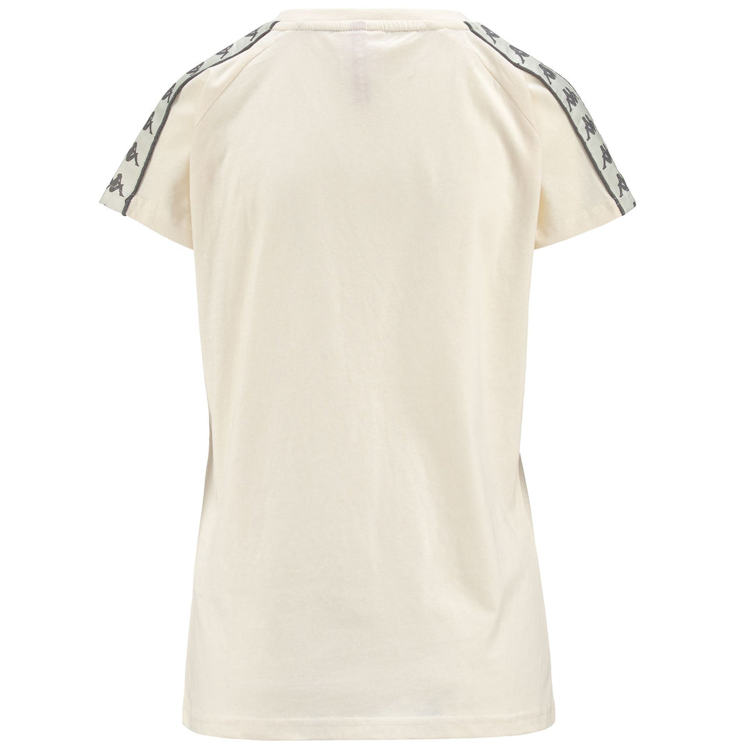T-ShirtsTop Woman 222 BANDA  APAN T-Shirt BEIGE-GREY Dressed Side (jpg Rgb)		