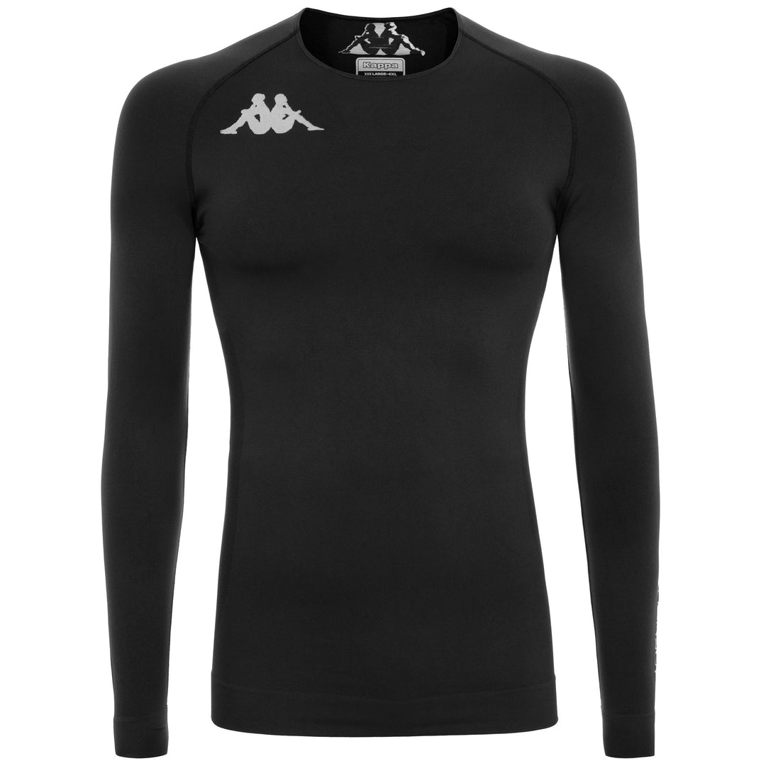 Camiseta funcional unisex de piel en color azul claro y negro. main