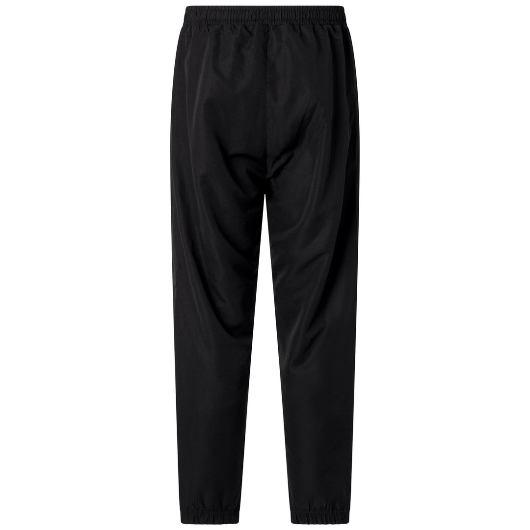 Black Men's Sportstyle Polyester Pants. main