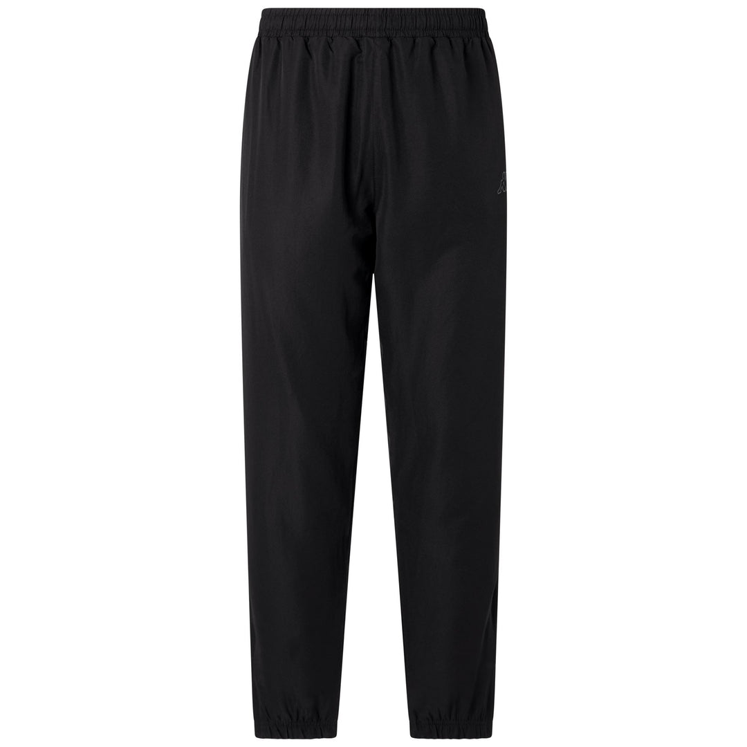 Black Men's Sportstyle Polyester Pants. main
