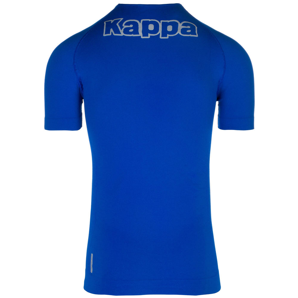 Blue unisex Skin Fit T-Shirt with Hydro-Way Protection 02