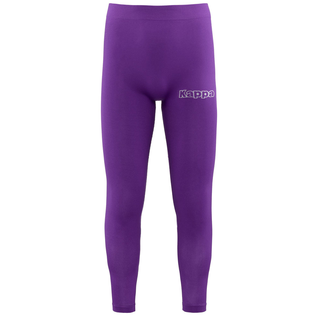 Calzoncillos largos de fútbol unisex color violeta índigo. 01