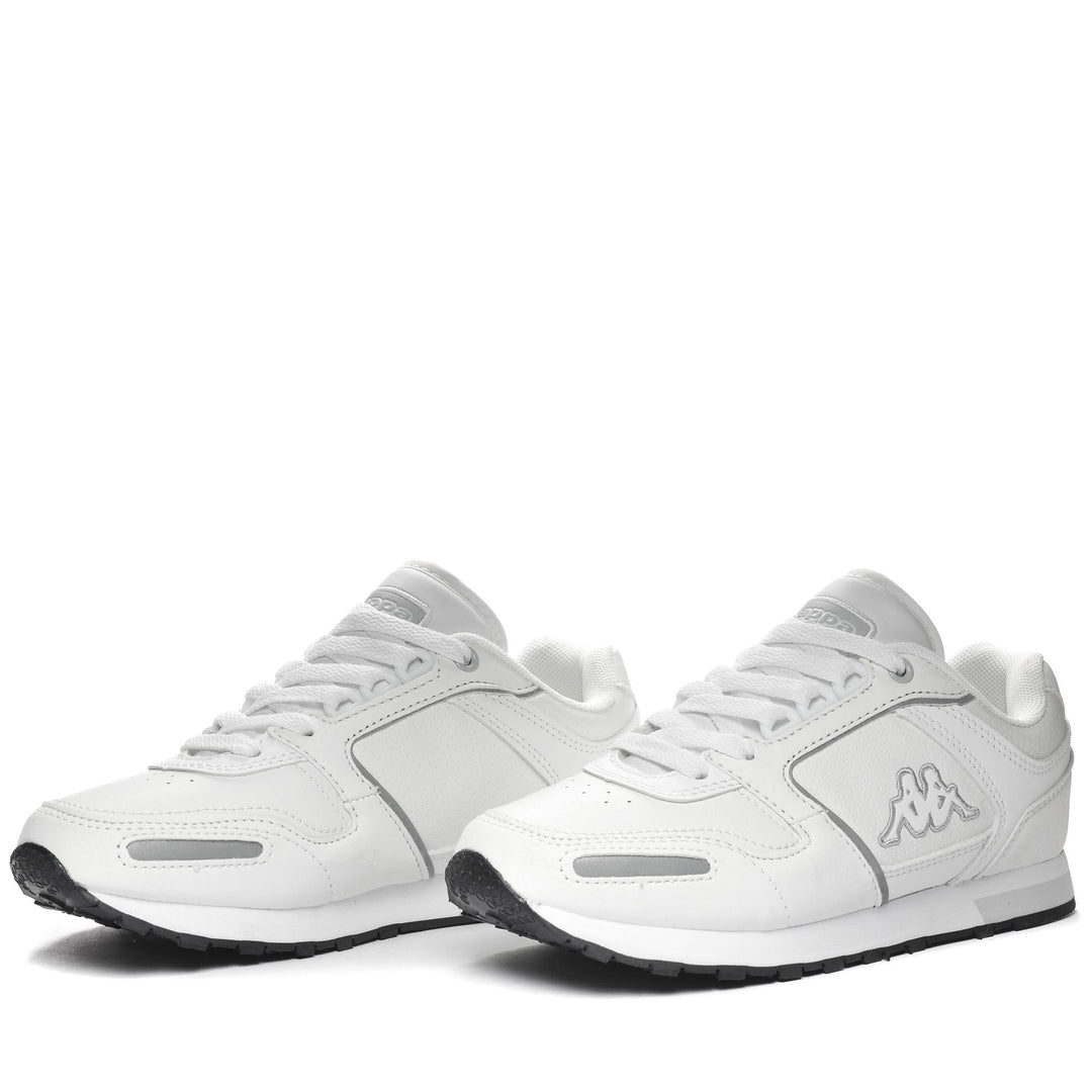 Sneakers Unisex LOGO VOGHERA 5 Low Cut WHITE-GREY LT Detail (jpg Rgb)			