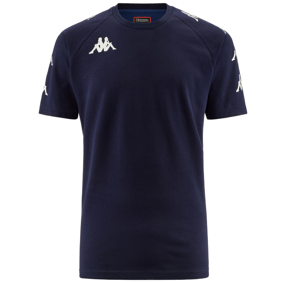 Marine Blue Men's Football T-Shirt 01