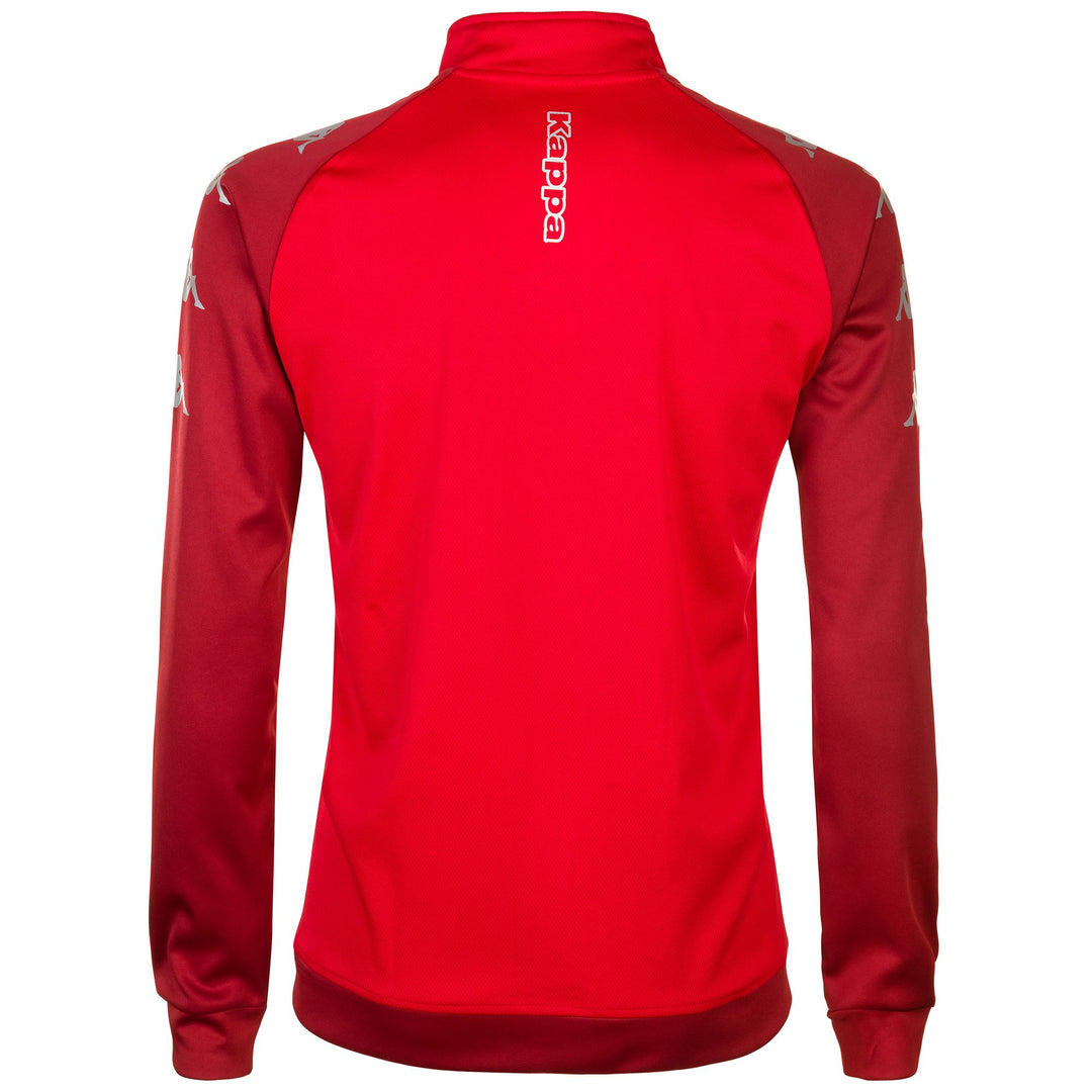 Dark Red Men's Football Fleece Jumper main