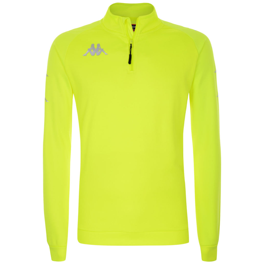 Blazing yellow Men's Football Fleece Jumper. 01