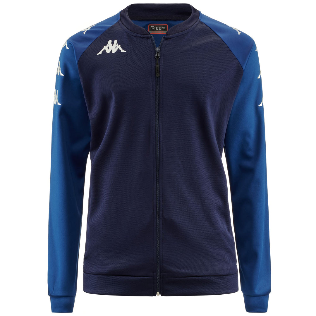 Marine Blue Men's Football Fleece Jacket. 01