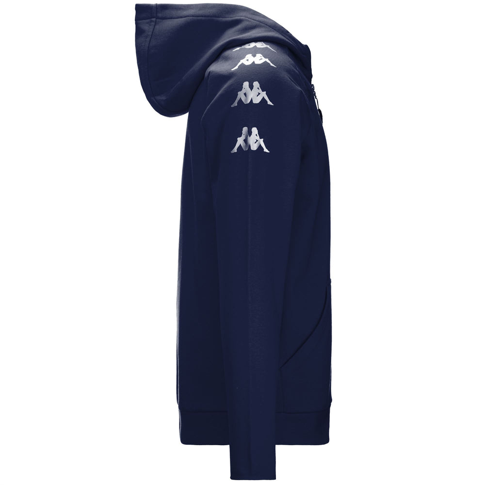 Marine Blue Men's Football Fleece Jacket. 02