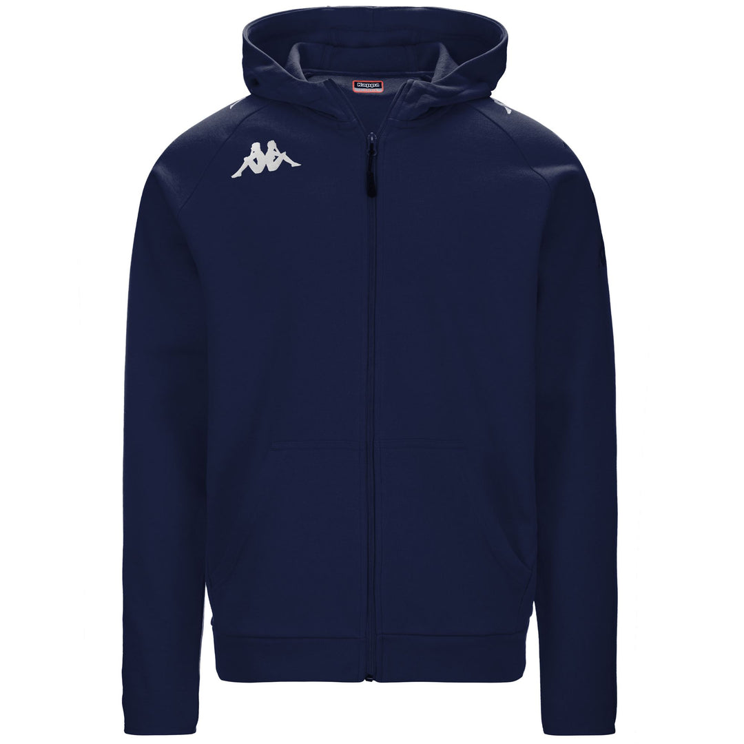Marine Blue Men's Football Fleece Jacket. 01