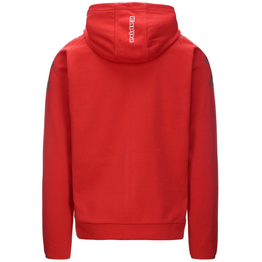 Chinese Red Men's Football Fleece Jacket main