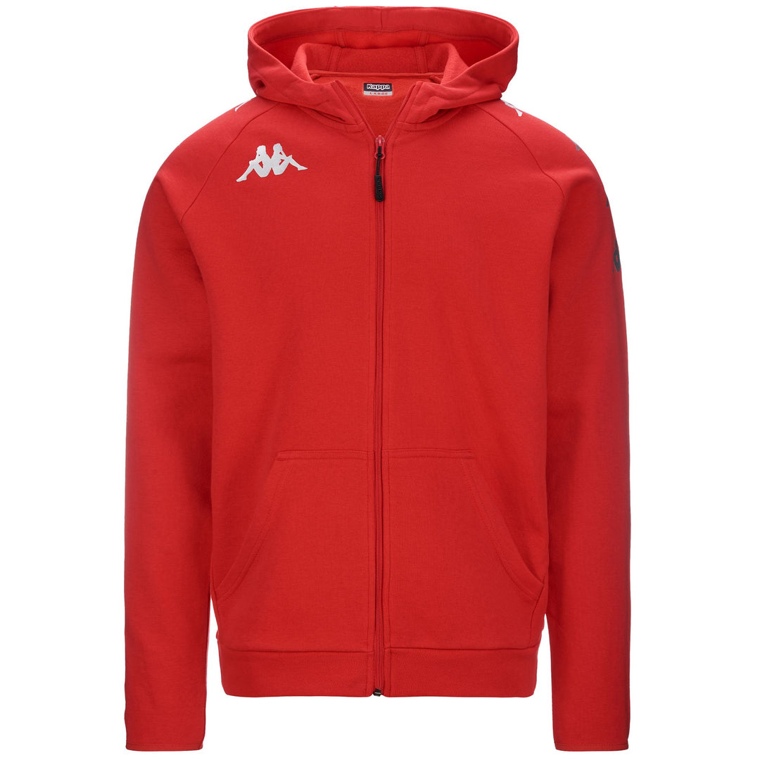 Chinese Red Men's Football Fleece Jacket 01
