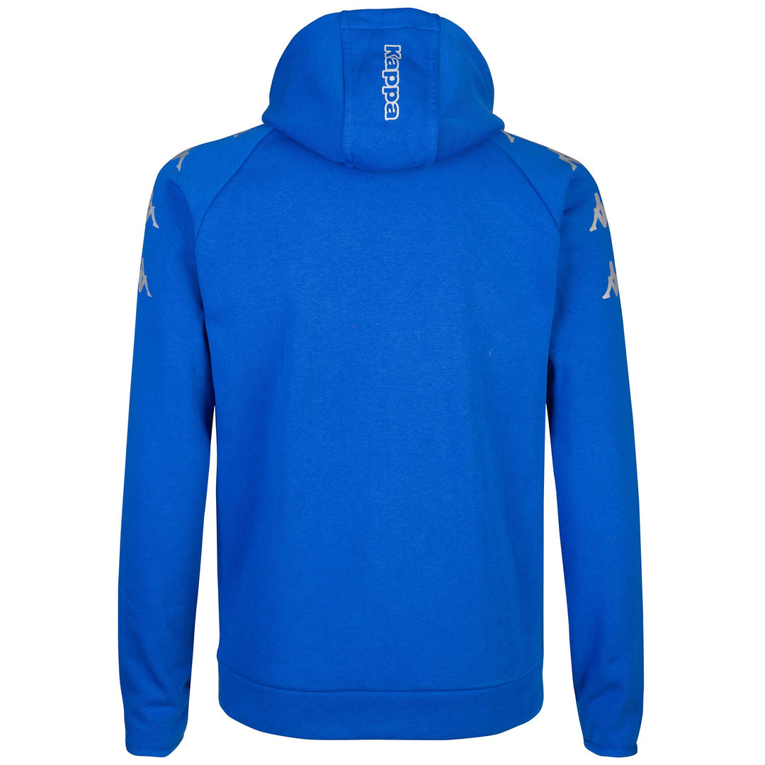 Sapphire Blue Men's Football Fleece Jacket. main
