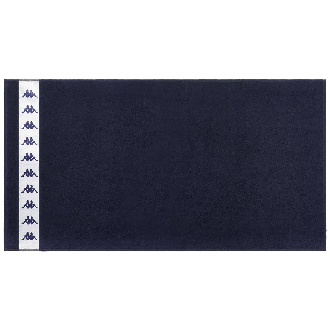 Marine Blue Unisex Training Towel with Kappa Logo 01
