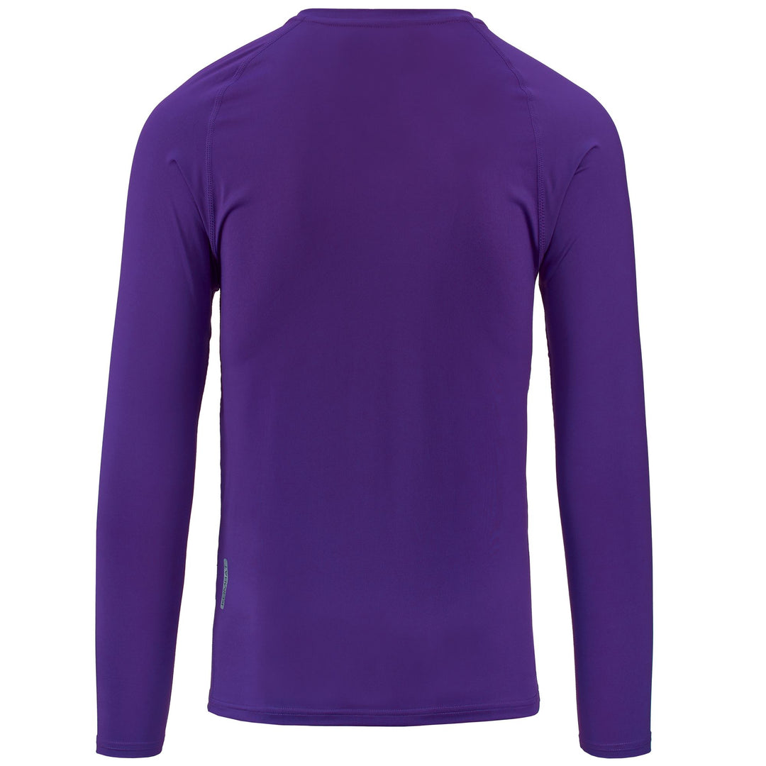 Violet Men's slim fit Functional Long Sleeve Underwear Top main