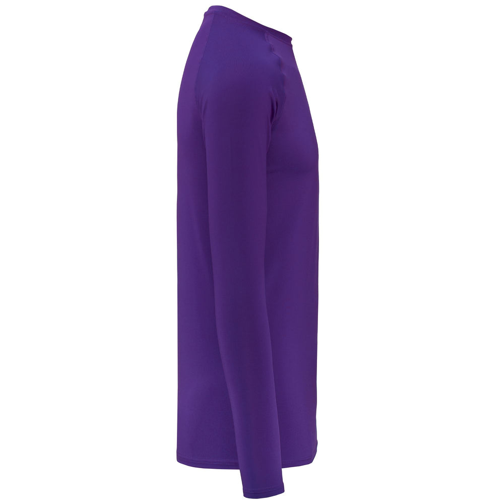 Maglia intima a maniche lunghe da uomo viola slim fit 02