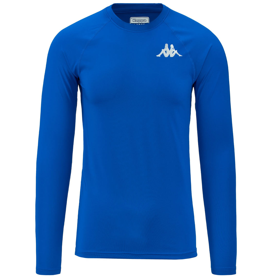 Maglia tecnica a maniche lunghe da uomo blu 01