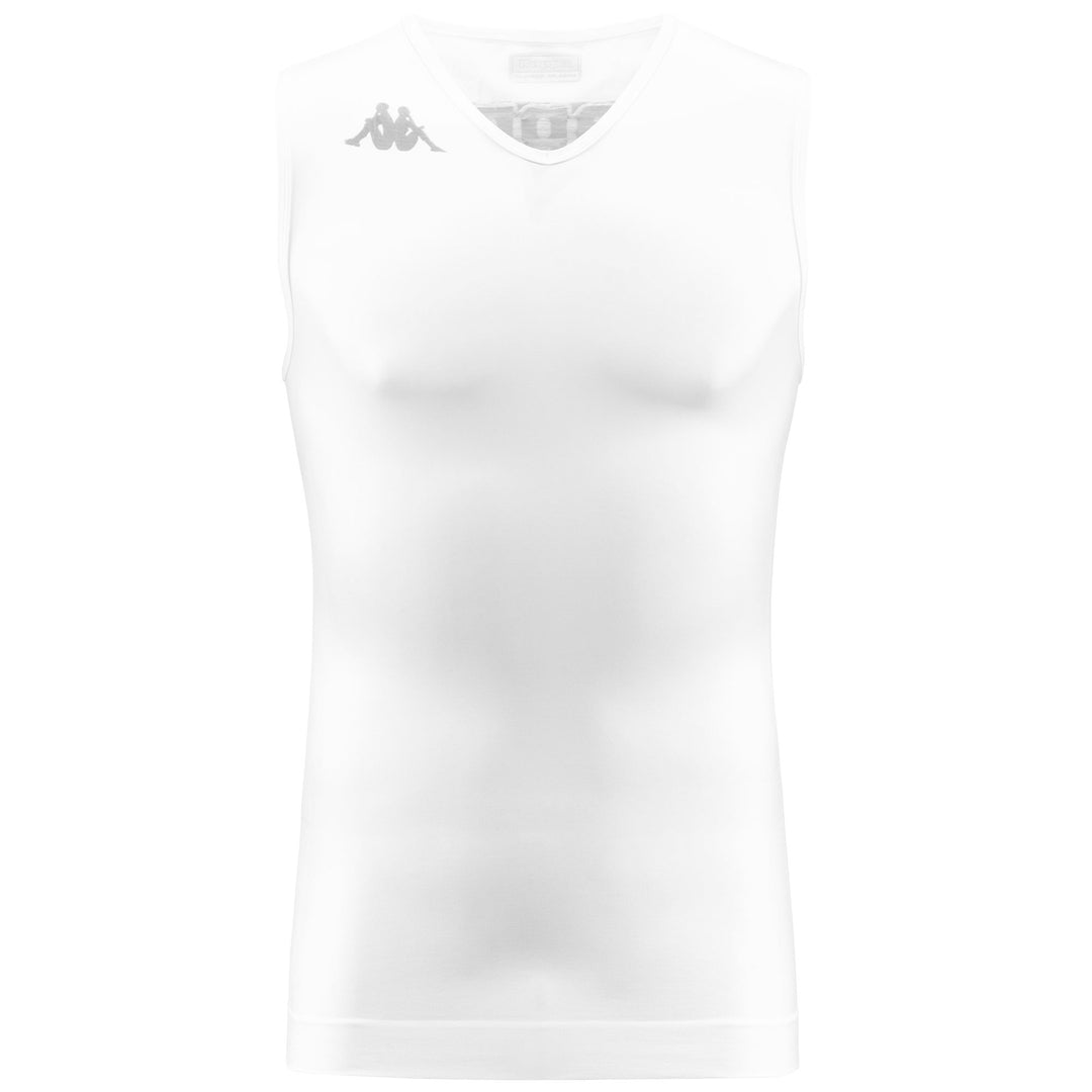 Grey White Unisex Football Tank Top with Bacterial Protection 01