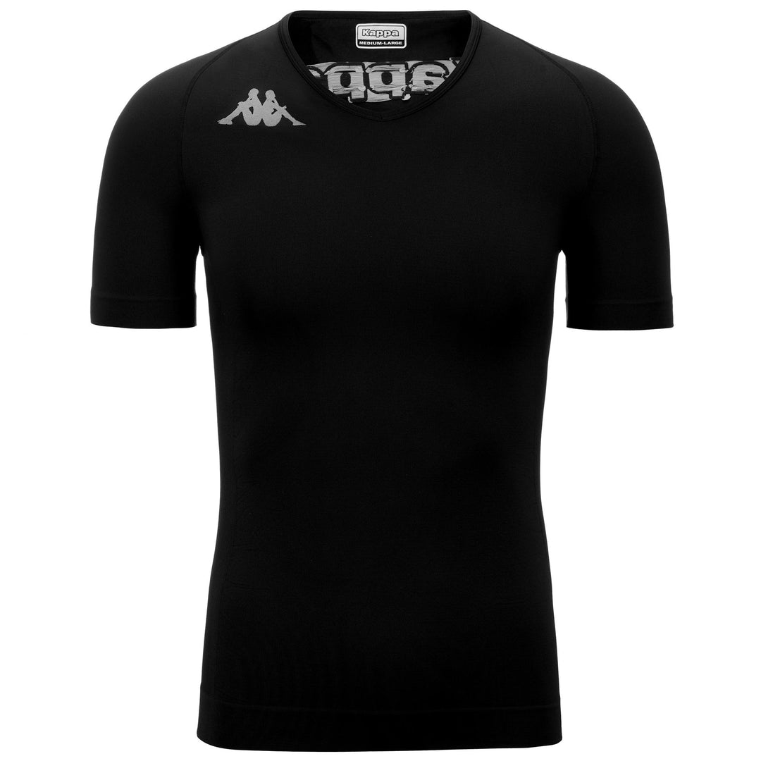 Black Unisex Football Skin T-Shirt with Seamless Technology 01